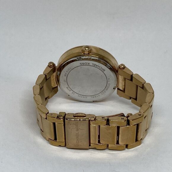 Michael Kors Parker MK6352 Women Stainless Steel Analog Dial Quartz Watch JK345 - Picture 10 of 12